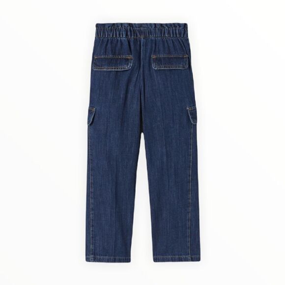 ZARA Kids | Blue | CARGO JEANS WITH DARTS - Picture 3 of 6